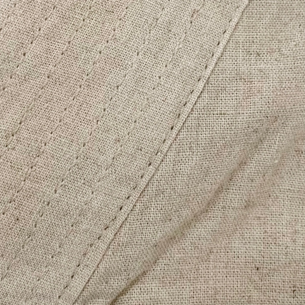 Tan Organic Cotton & Linen Blend Kimono Robe- ONLY 1 LEFT! - Picture 12 of 12